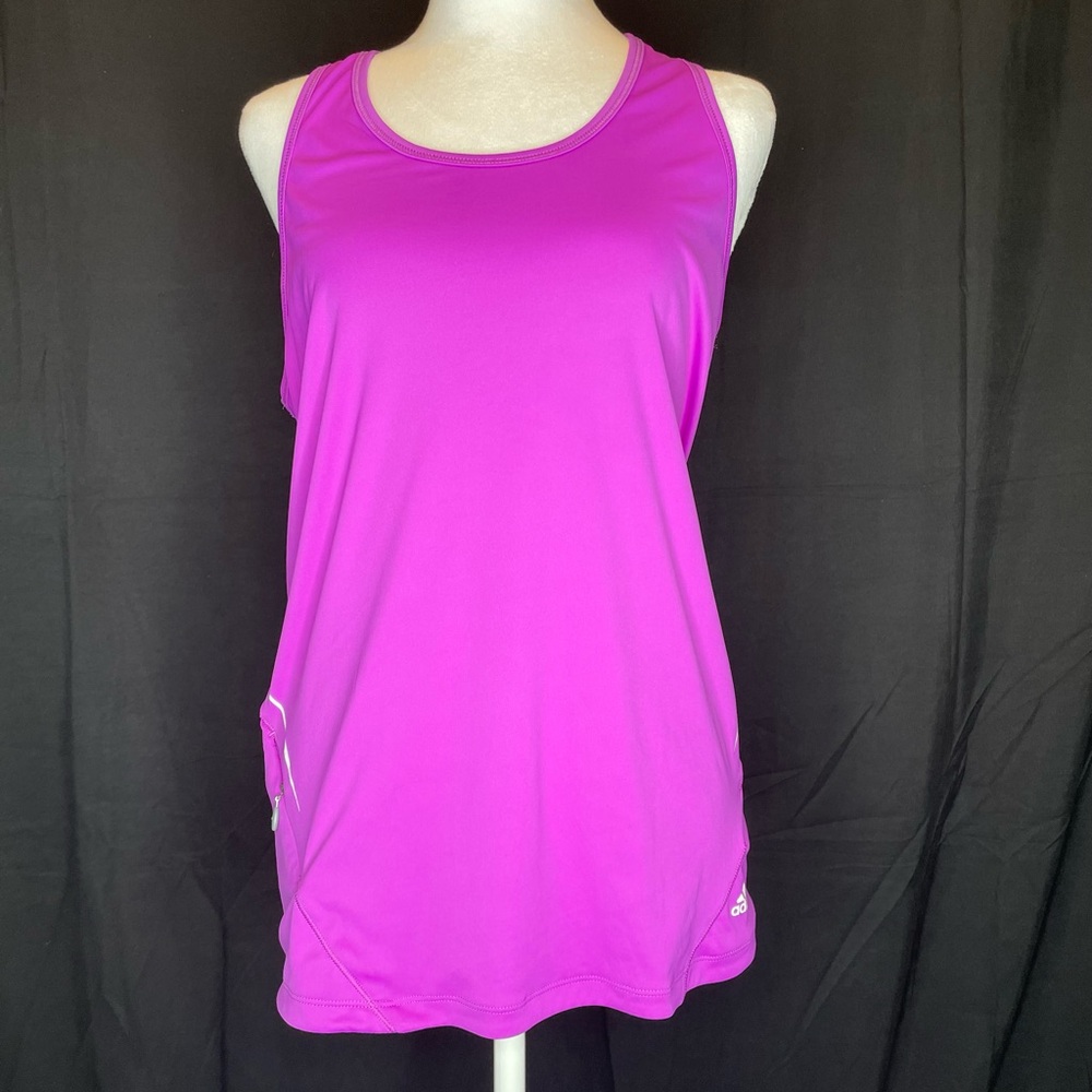 Adidas Racer Back with Cut Out and Side Pocket NWOT